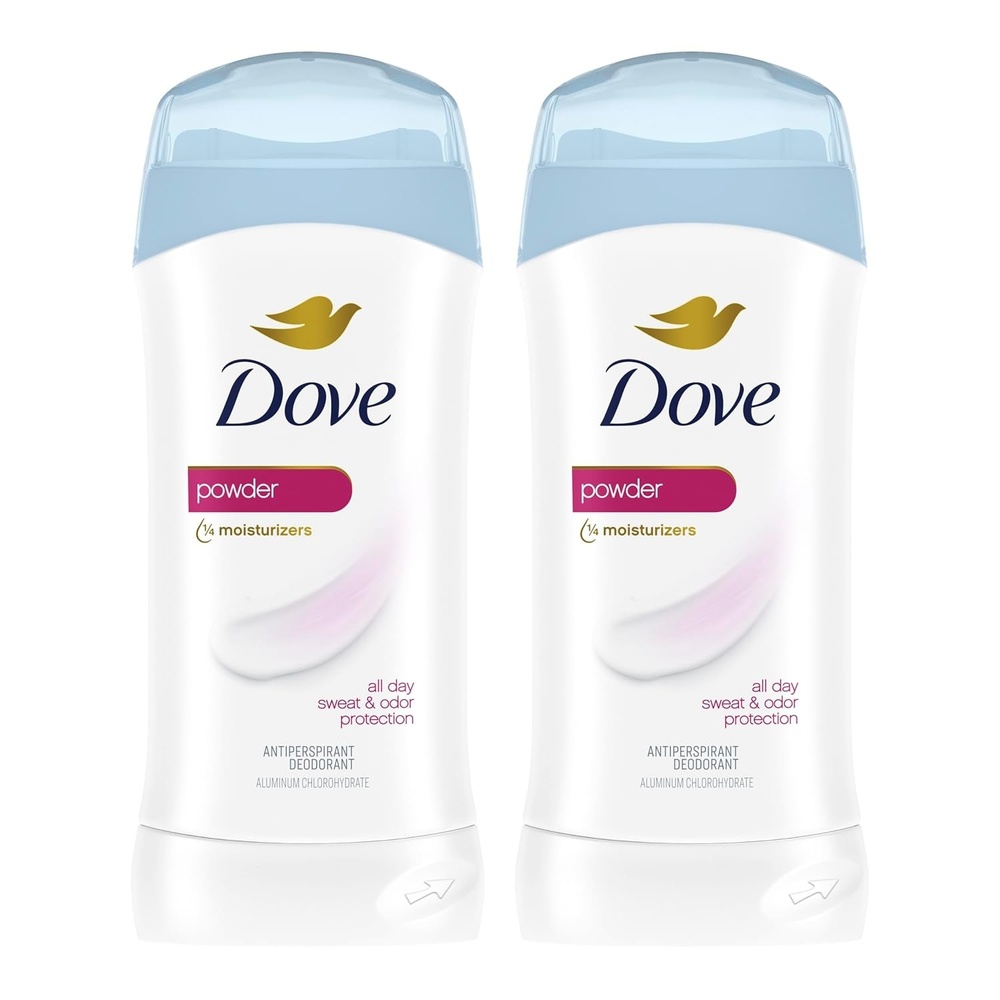 image:imageDove Antiperspirant Invisible Solid Scent Powder Size 26 oz 2 Pack13 Ounce Pack of 2