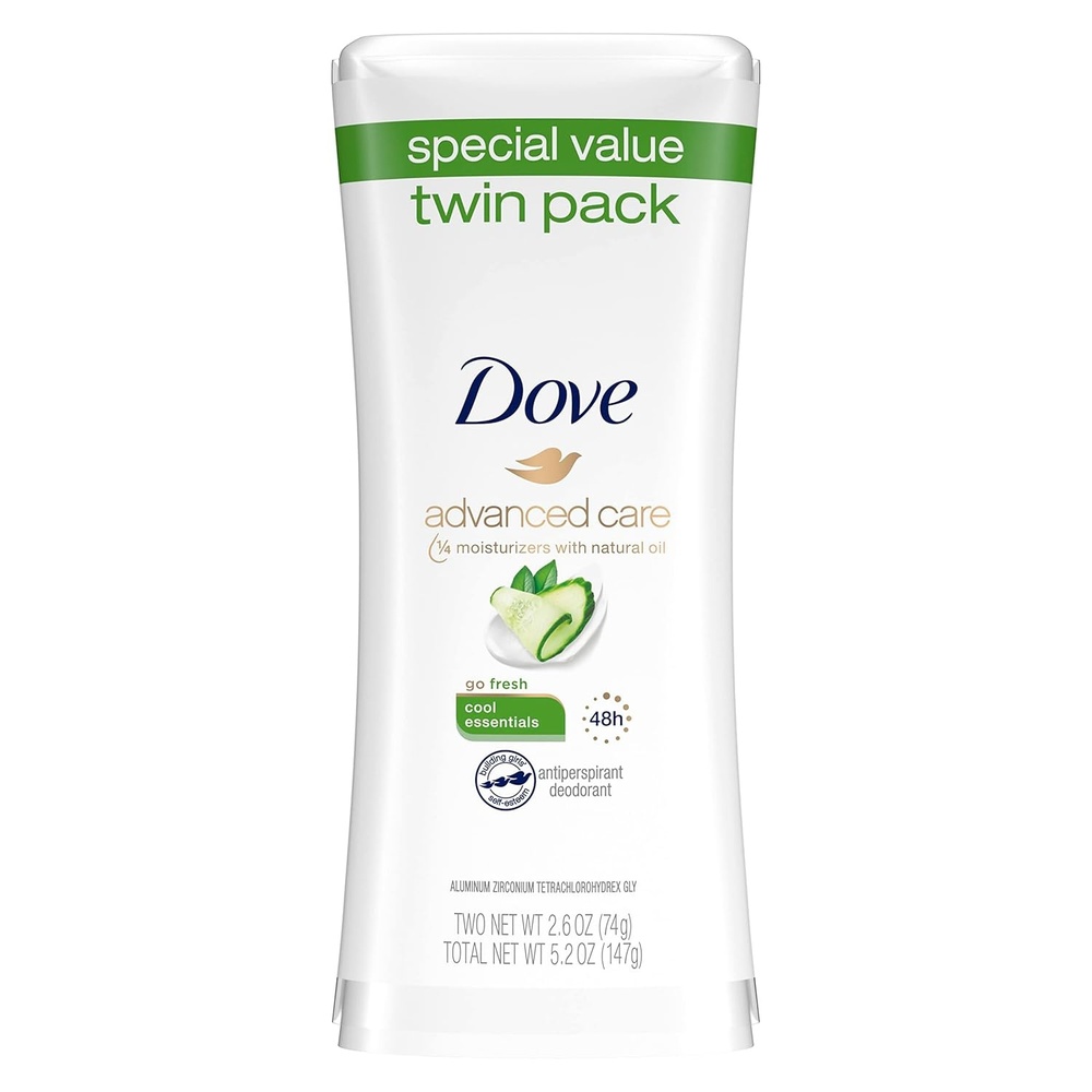 image:imageDove Antiperspirant Invisible Solid Scent Powder Size 26 oz 2 Pack26 Ounce Pack of 2