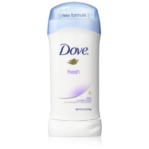 Dove Antiperspirant Invisible Solid, Scent: Powder, Size: 2.6 oz (2 Pack)(1 Count (Pack of 3))