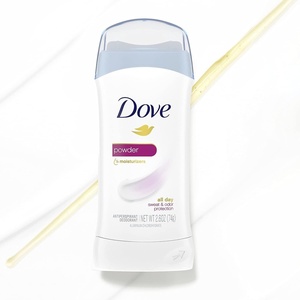 Dove Antiperspirant Invisible Solid, Scent: Powder, Size: 2.6 oz (2 Pack)(2.6 Ounce (Pack of 3))