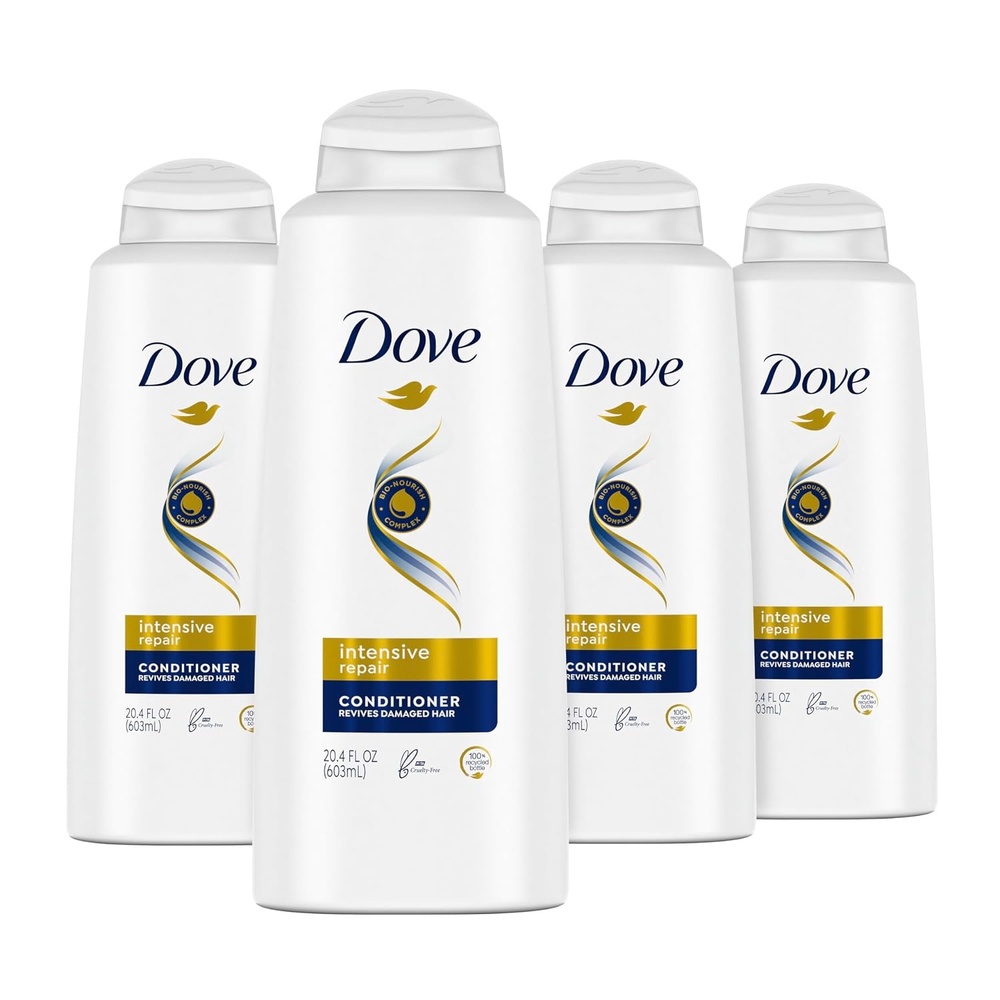 image:imageDove Nutritive Solutions Strengthening Conditioner Intensive Repair 4 Count for Damaged Hair Deep Conditioner with Keratin Actives 204 oz204 Fl Oz Pack of 4